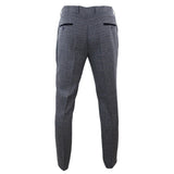 Ralph - Men's Navy Tweed Trousers