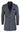 Cavani Mens Classic 3/4 Length Grey Overcoat