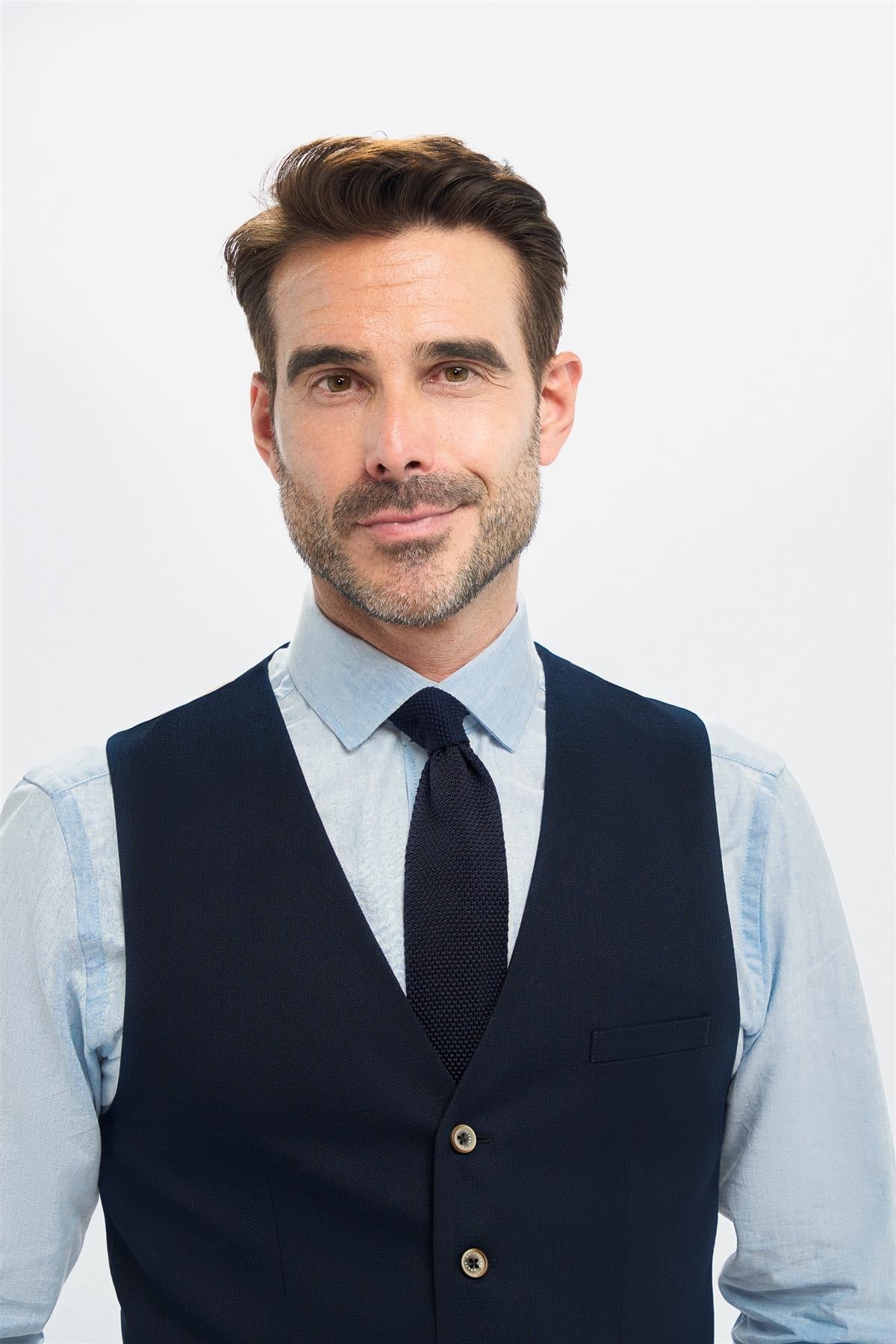 Tropez - Pánská tmavě modrá vesta